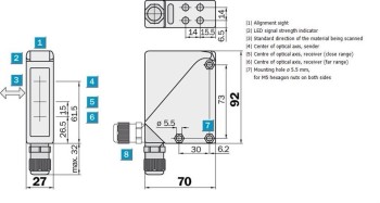 WT34-B410 FOTOCELULA SICK