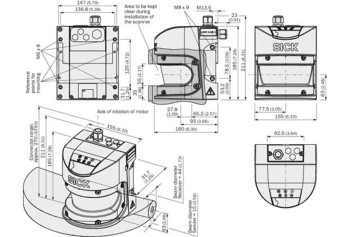 SICK ESCANER LASER SEGURIDAD S30A-4011BA STANDAR