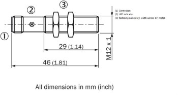 SICK SENSOR INDUCTIVO IME12-04BPSZC0K