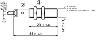 SICK SENSOR INDUCTIVO IME12-04BPSZW2K