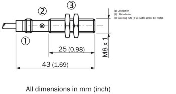 SICK SENSOR INDUCTIVO IME08-02BPSZW2K