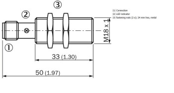 SICK SENSOR INDUCTIVO IME18-05BPSZC0K