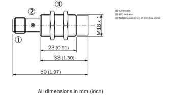 SICK SENSOR INDUCTIVO IME18-12NPSZC0K