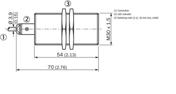 SICK SENSOR INDUCTIVO IME30-15BPSZW2S