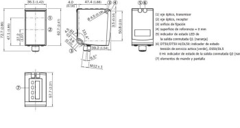 SENSOR DISTANCIA DT50-P1113