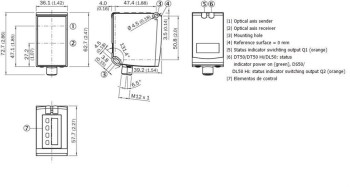 SICK SENSOR DE MEDIA DISTANCIA DS50-P1122