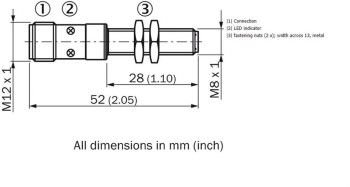 SICK SENSOR INDUCTIVO IME08-1B5PSVC0S