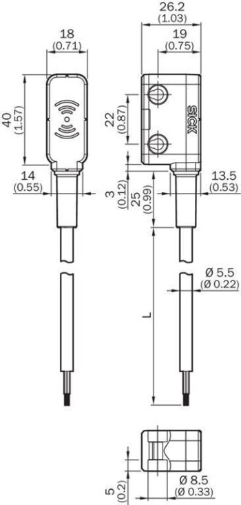 SICK INTERRUPTOR DE SEGURIDAD SIN CONTACTO STR1-SAMM10P5