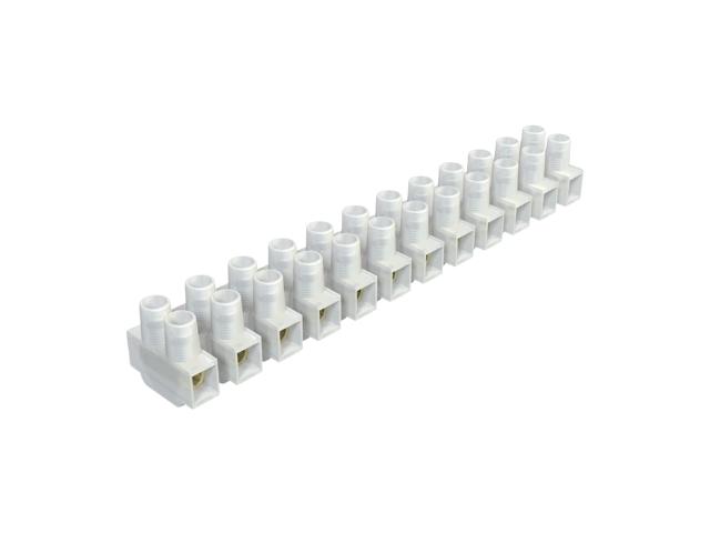 REGLETA CONEXION HEMBRA 12 PINES RECTA 7,62 mm 0,2 4 mm2 32A 400V BLANCO TORNILLO AEREA