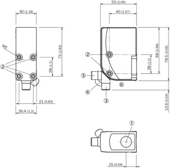 SICK SENSOR DE CONTRASTE KTX-WN91142252ZZZZ