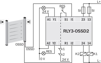 RLY3-OSSD200 RELE SEGURIDAD