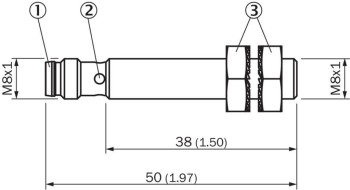 SICK SENSOR INDUCTIVO IMI08-02BPSVT0S