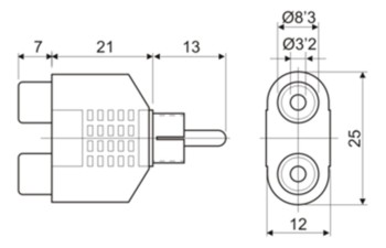 CONVERTIDOR RCA