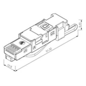 WEIDMULLER CONECTOR RJ45 CAT6 PROFINET