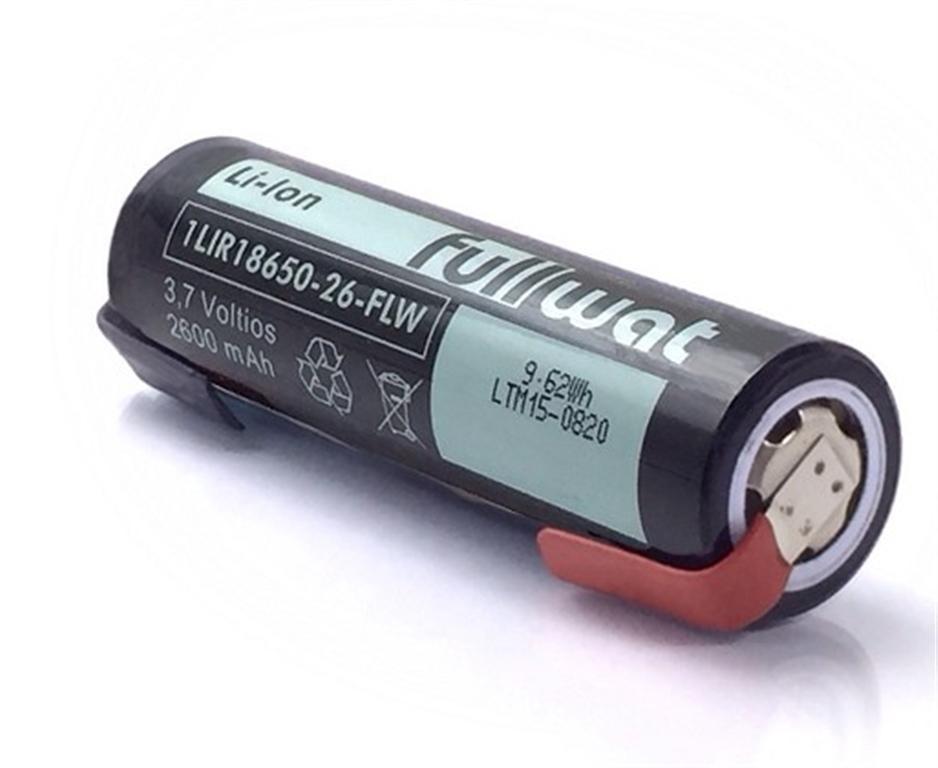 FULLWAT BATERIA ION-LITIO 3.7V 2.6A