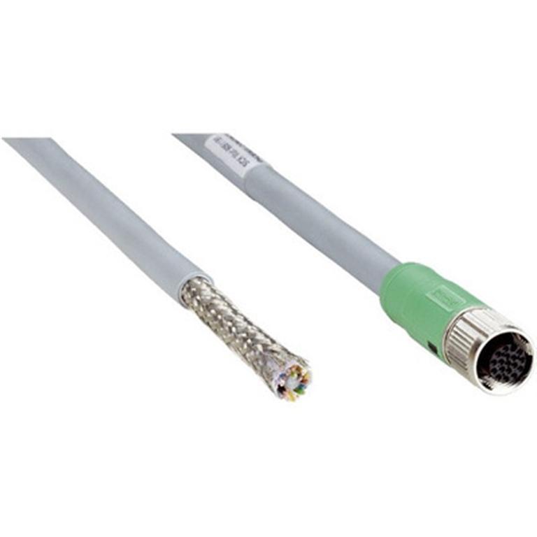 CONEX.M12 17P 5 MTS APANTALLADO