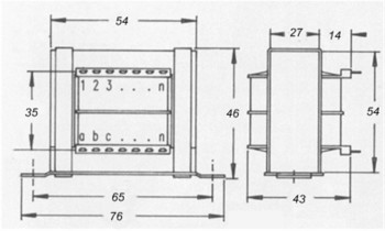 TRANSFORMADOR 24V 0.3A