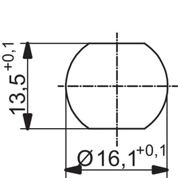 CONECTOR M12 4P PANEL