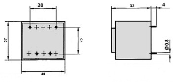 TRANSFORMADOR ENCAPSULADO 24V 5VA