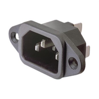 BASE DE CONEXION MACHO IEC320 C14