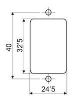 BASE DE CONEXION HEMBRA IEC320 C14