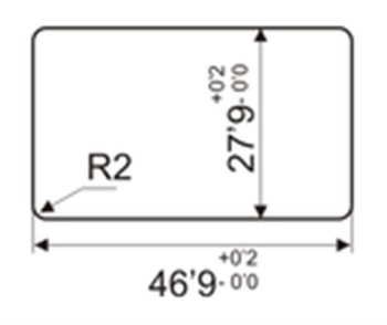 BASE DE CONEXION MACHO EMPOTRABLE IEC320 C14