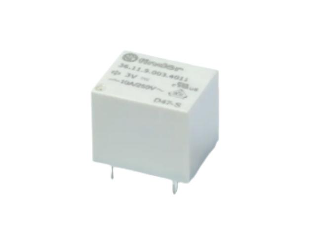 RELE MINIATURA FINDER 24V DC 10A 1CO PCB