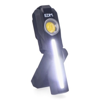 LINTERNA DE TRABAJO COB 200LM + 200lm + SPOT SUPERIOR 50LM