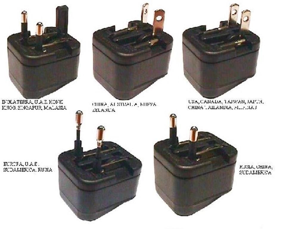 ADAPTADOR DE VIAJE UNIVERSAL