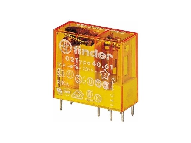 RELE FINDER 220V AC 16A 2CO PCB