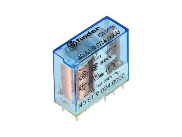 RELE FINDER 24V DC 16A 2CO PCB
