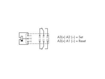 RELE PERFIL BAJO FINDER 12V DC 8A 2CO PCB