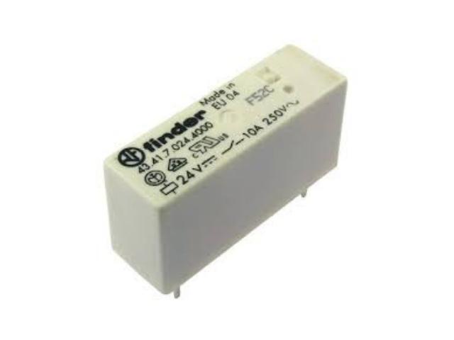 RELE PERFIL BAJO FINDER 24V DC 10A 1CO PCB