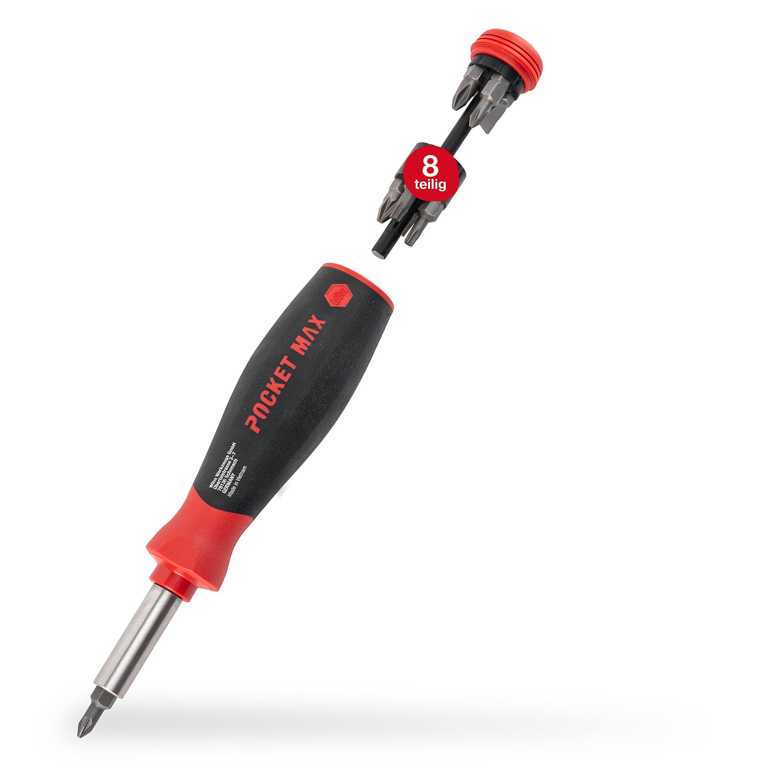 WIHA DESTORNILLADOR CON CARGADOR DE BITS MAGNETICO POCKETMAX
