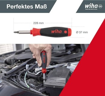 WIHA DESTORNILLADOR CON CARGADOR DE BITS MAGNETICO POCKETMAX