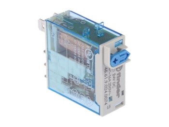 RELE INDUSTRIAL FINDER 24V DC 16A 1CO MONTAJE EN ZÓCALO