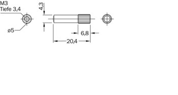SICK CABLE FIBRA OPTICA M3 LL3-DA01