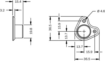SICK ACCIONADOR TR4-RAM000