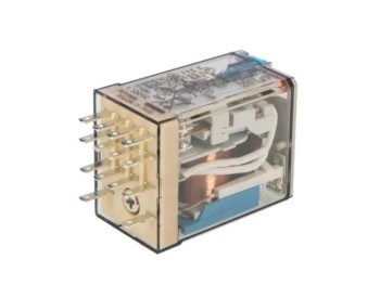 RELE INDUSTRIAL FINDER 24V DC 7A 4CO MONTAJE EN ZÓCALO