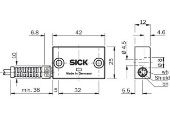 SICK DETECTOR T4000 CON CONECTOR T4000-DNAC