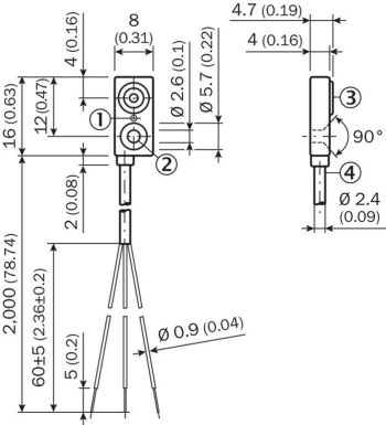 SICK DETECTOR INDUCTIVO IQ04-1B5PSKW2S