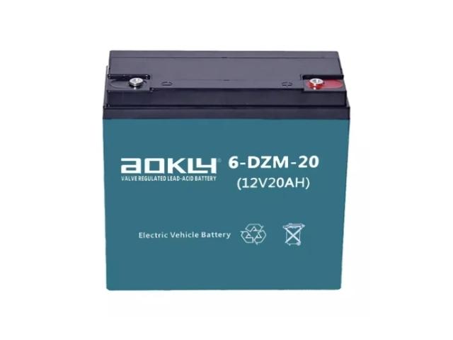 BATERIA AGM 12V 20 Ah MEDIDA 181,5 x 77 x 170 mm TORNILLO M5 AOKLY Power