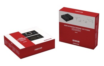 EXTENSOR HDMI POR CABLE RJ HDMI FONESTAR NEGRO 60M RJ45 x 5 HDMI 1080p 1 4