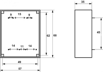 TRANSFORMADOR EXTRAPLANO 12V 30VA