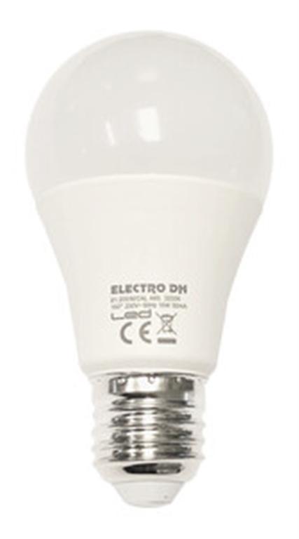 BOMBILLA LED CON SENSOR DE MOVIMIENTO  E27 10W 6500K      ELECTRO DH A60 mm 220V-240V