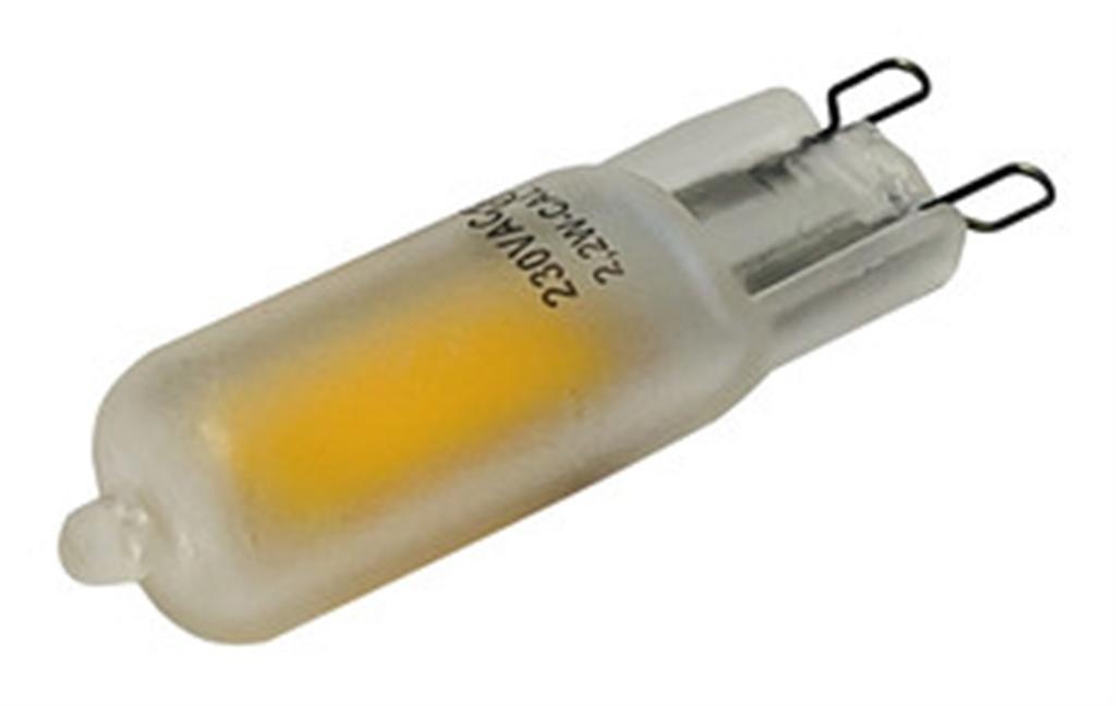 BOMBILLA LED  G9 2,2W 3000K   360º   ELECTRO DH 50x13mm 220V-240V