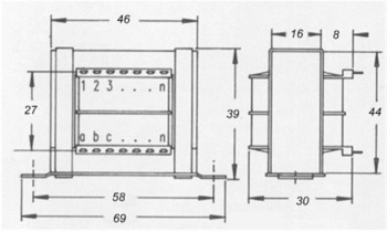 TRANSFORMADOR 9V 0.5A