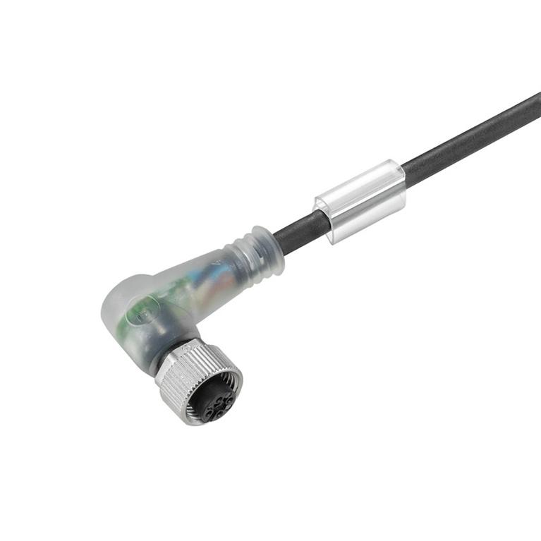 WEIDMULLER CONECTOR M12 4 PINES LED SAIL-M12BW-4-2L20U