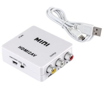 CONVERTIDOR VGA - HDMI BLANCO HDMI 1080p
