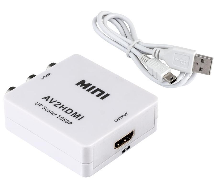 CONVERTIDOR VGA - HDMI BLANCO HDMI 1080p